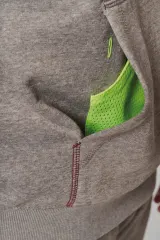 Sudadera bicolor con capucha adulto
