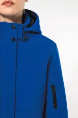Parka softshell acolchada con capucha mujer