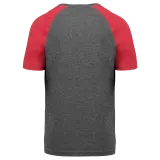 Grey Heather / Sporty Red Heather
