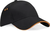 Gorra Ultimate - 5 paneles con sándwich contrastado