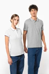 Polo de manga corta mujer