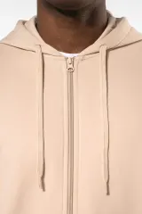 Sudadera con capucha y cremallera reciclada unisex