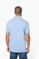 Polo piqué manga corta hombre
