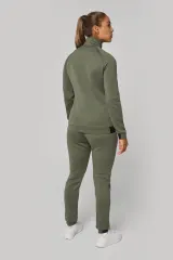 Chaqueta cuello alto mujer
