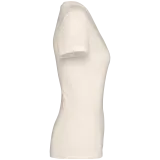 Camiseta ecorresponsable cuello de pico mujer