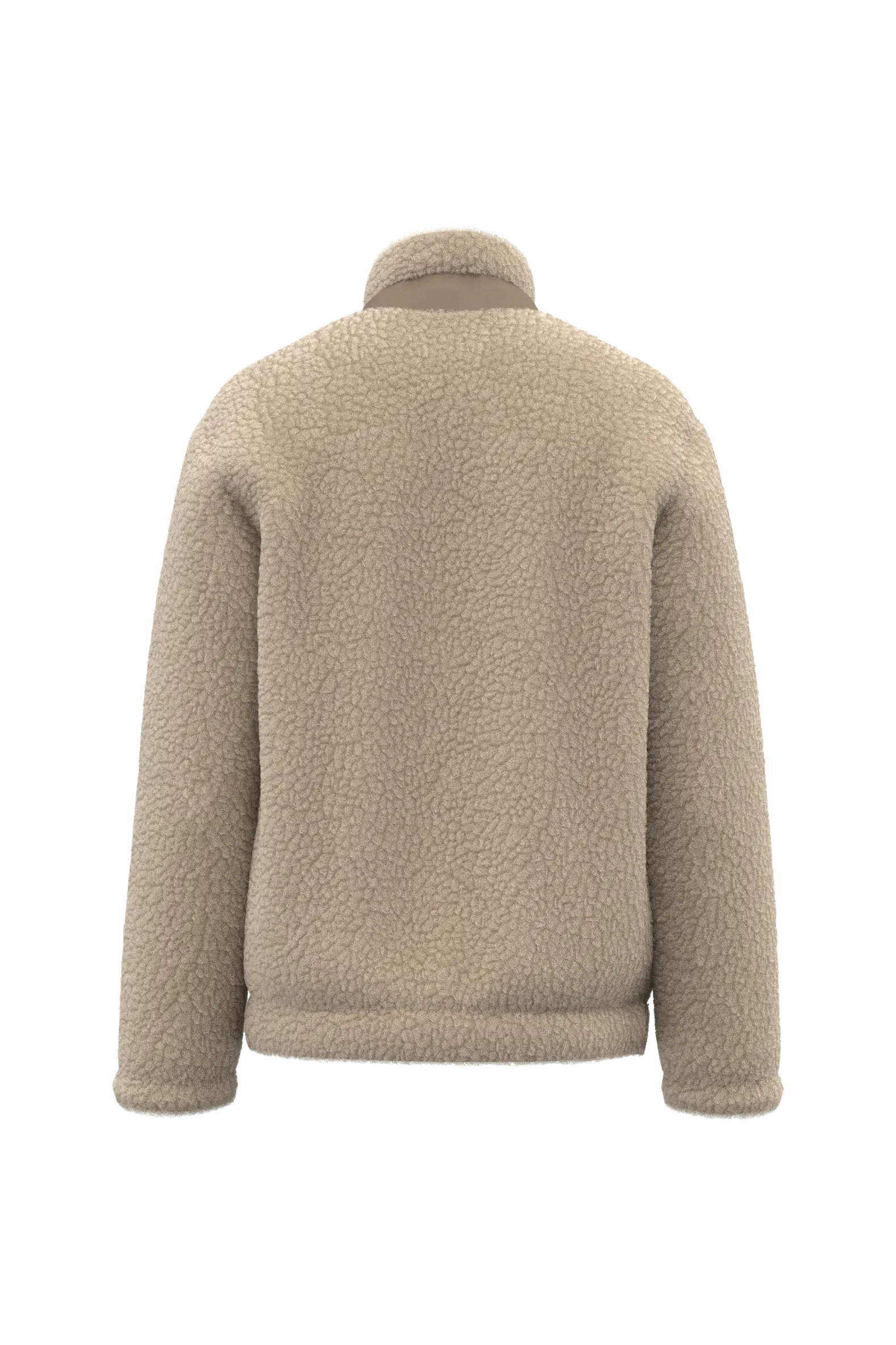 Chaqueta ecorresponsable de sherpa unisex