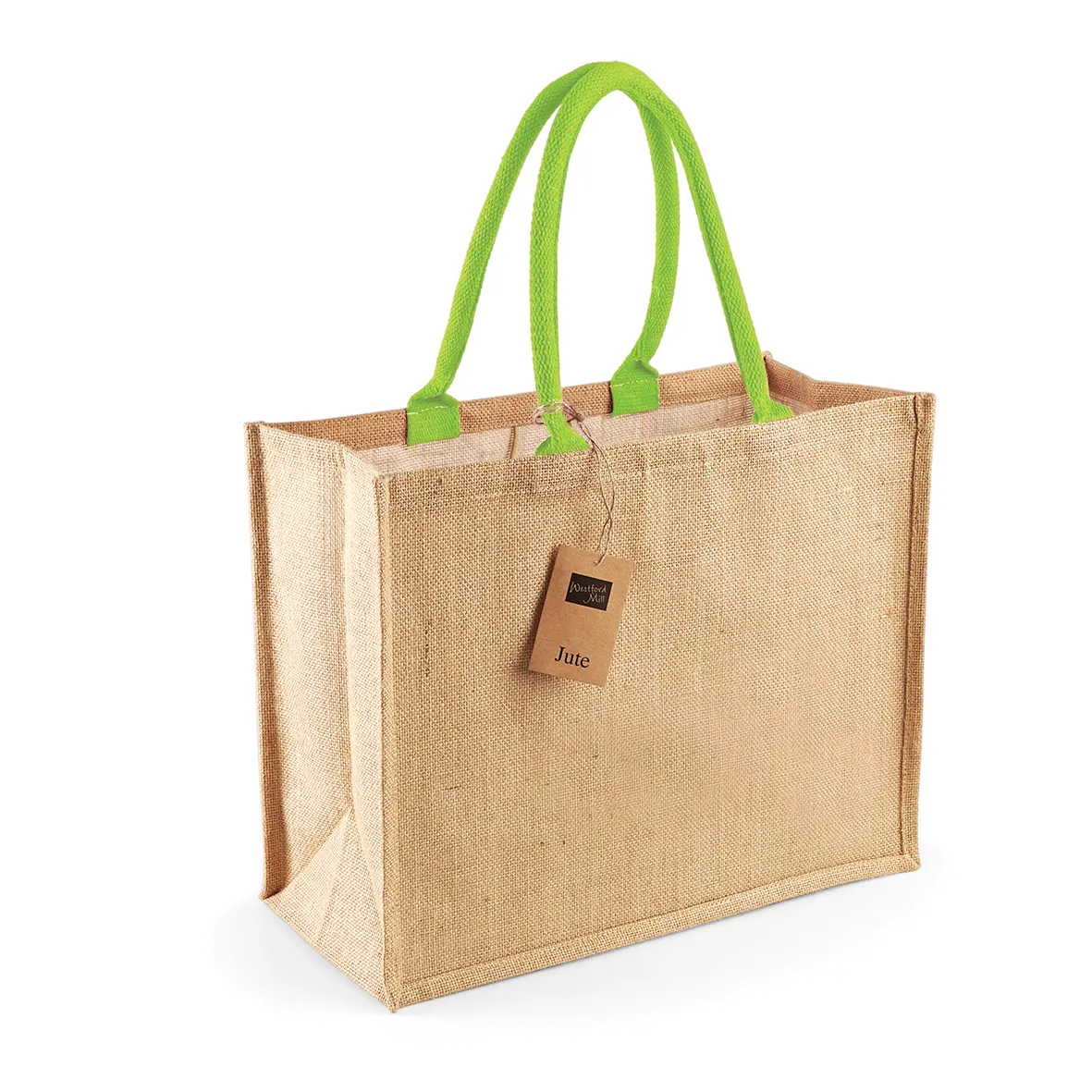 Bolsa de compra clásica de yute