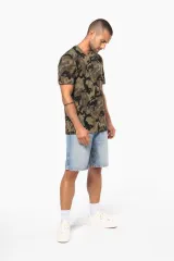 Camiseta camuflaje hombre