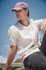 Gorra vintage efecto desgastado - 6 paneles