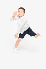 Bermuda de lino Niño