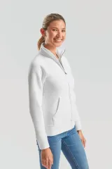 Chaqueta de felpa Premium con cremallera mujer (62-116-0)