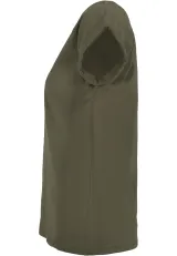 Camiseta ecorresponsable mangas vueltas mujer
