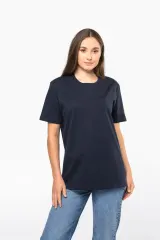 Camiseta de manga corta y cuello redondo unisex