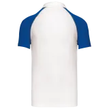 White / Royal Blue