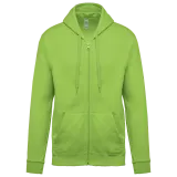 Sudadera capucha y cremallera unisex