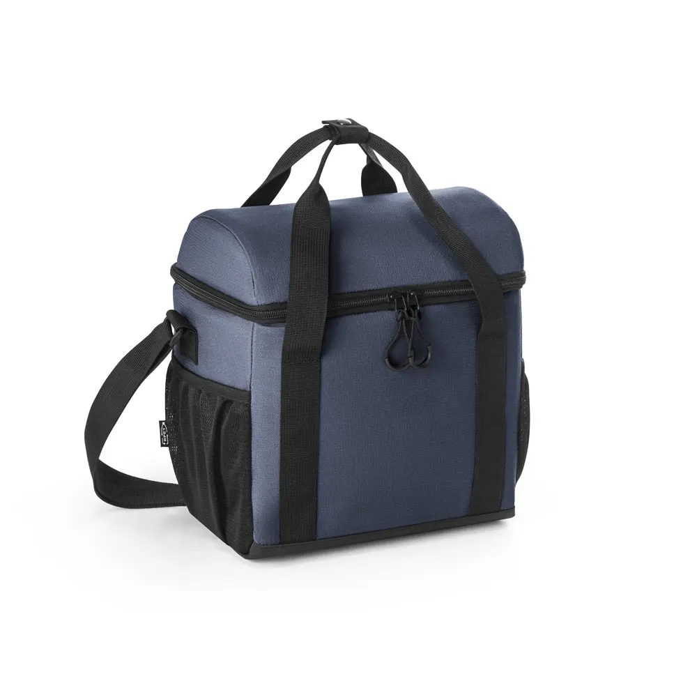 ROMA M. Bolsa térmica acolchada en poliéster reciclado 600D ripstop 11 L