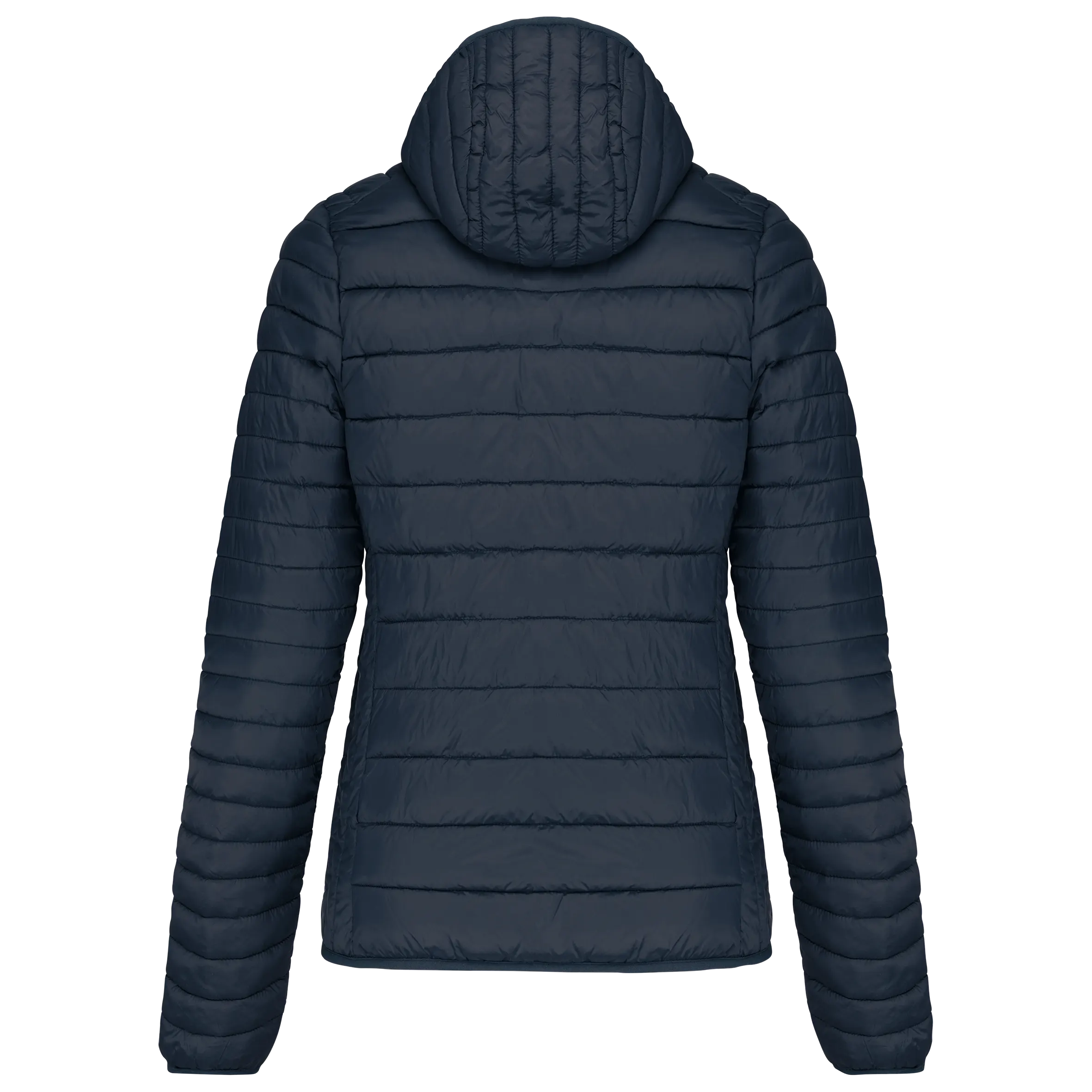 Chaqueta acolchada y ligera con capucha mujer