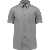 Camisa popelina de polialgodón manga corta de fácil cuidado hombre