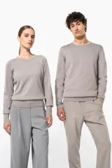 Jersey cuello redondo manga larga mujer