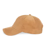 Gorra de terciopelo de perfil bajo