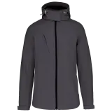Chaqueta softshell con capucha extraíble mujer