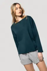 Sudadera holgada de mujer