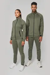 Chaqueta cuello alto mujer