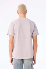 Camiseta de efecto lavado gruesa unisex