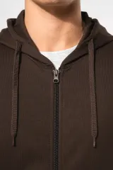 Sudadera capucha y cremallera unisex
