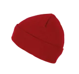 Gorro punto reciclado con dobladillo