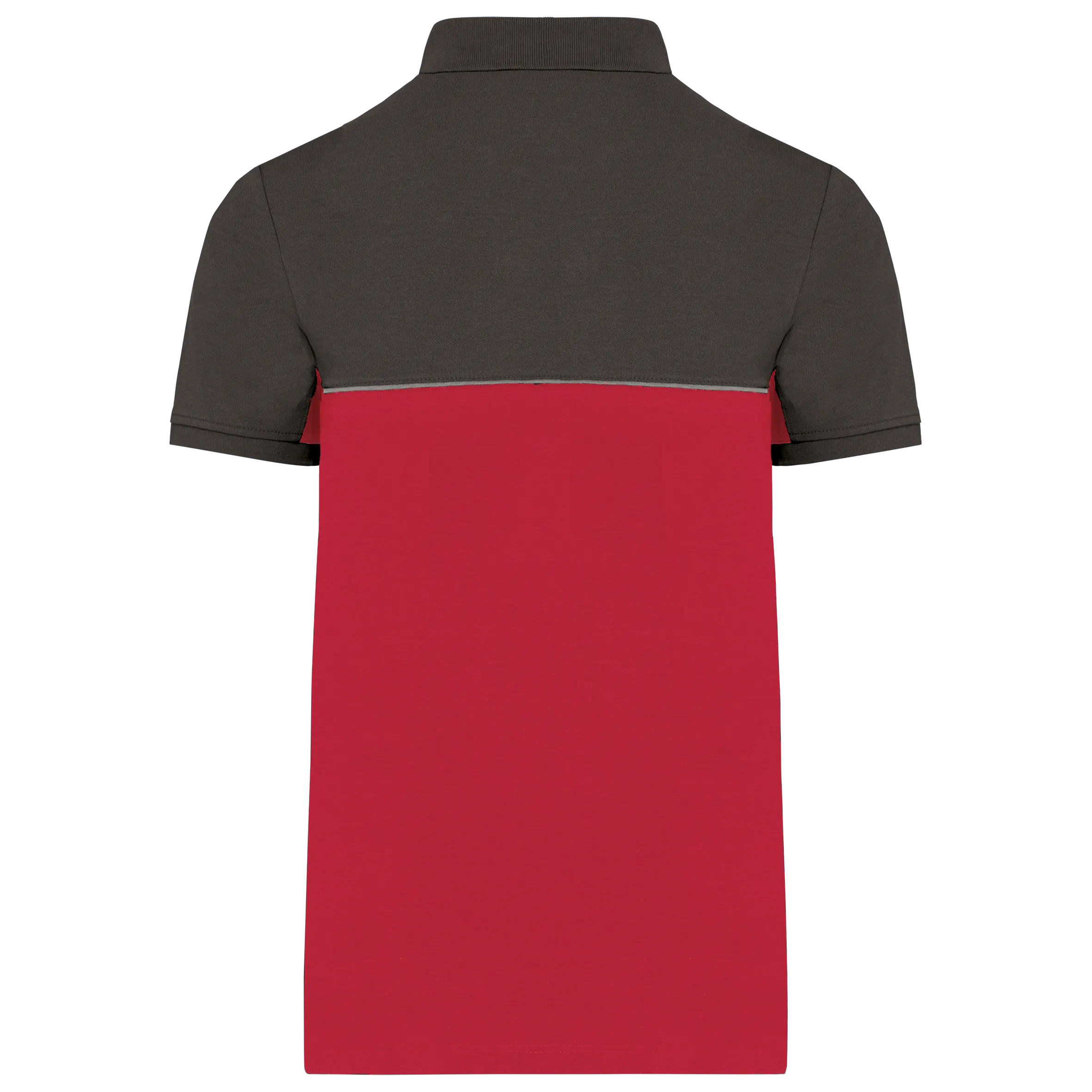 Polo bicolor ecorresponsable manga corta - Unisex