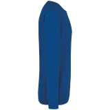 Sudadera algodón orgánico con cuello redondo y mangas raglán de hombre
