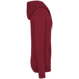 Sudadera ecorresponsable con cremallera y capucha unisex
