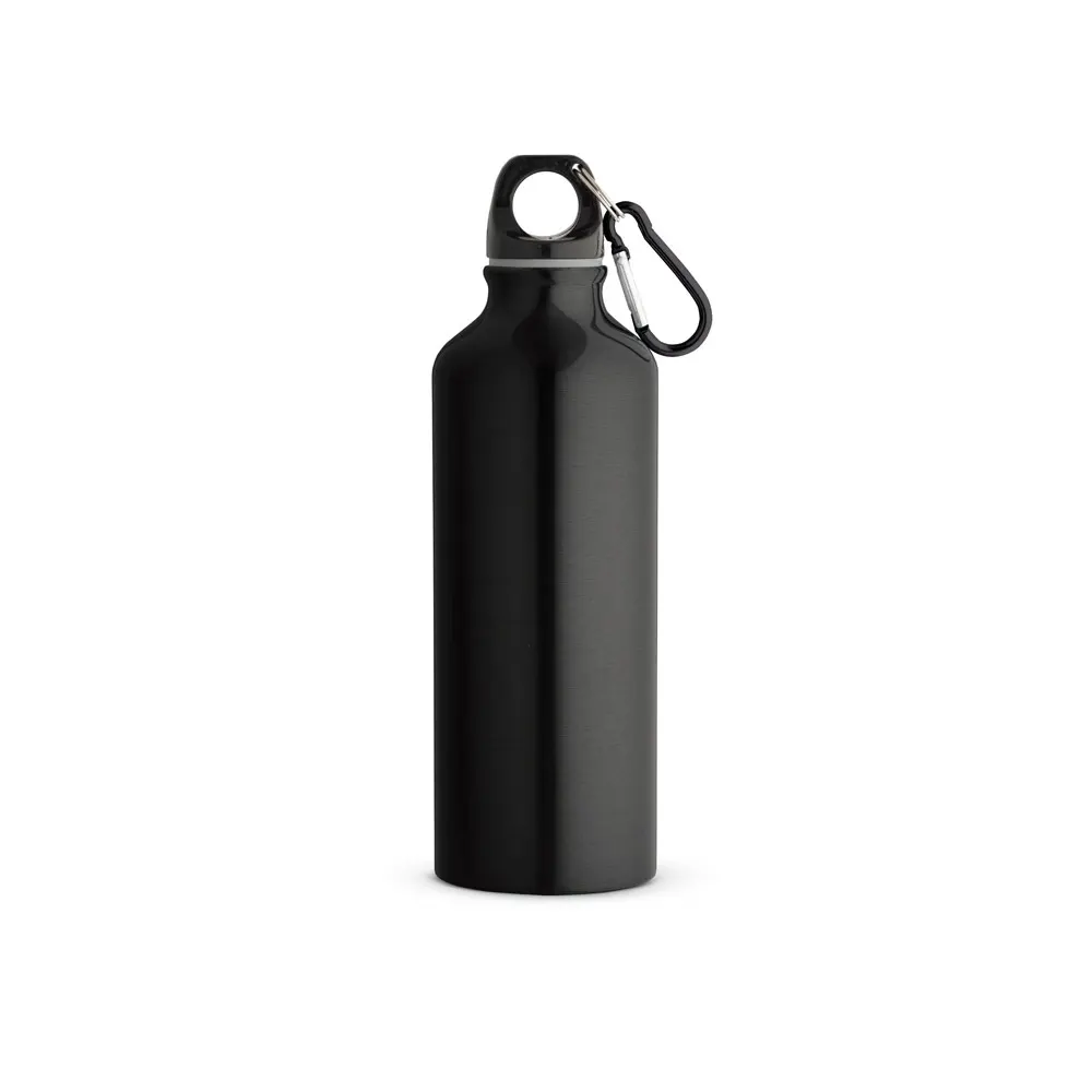 RE-LANDSCAPE M. Botella de aluminio reciclado (100% rAL) con mosquetón 530 mL