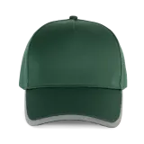 Gorra de 5 paneles de poliéster