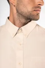 Camisa de algodón Nevada de manga larga para hombre