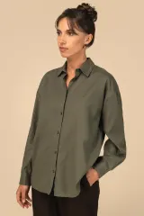 Camisa ecorresponsable de Lyocell mujer