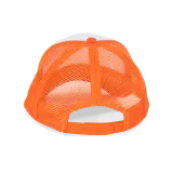 White / Vermillon Orange