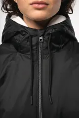 Chaqueta con capucha y forro de micropolar - Unisex