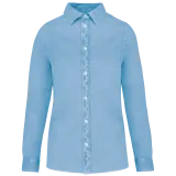 Camisa ecorresponsable efecto lavado mujer