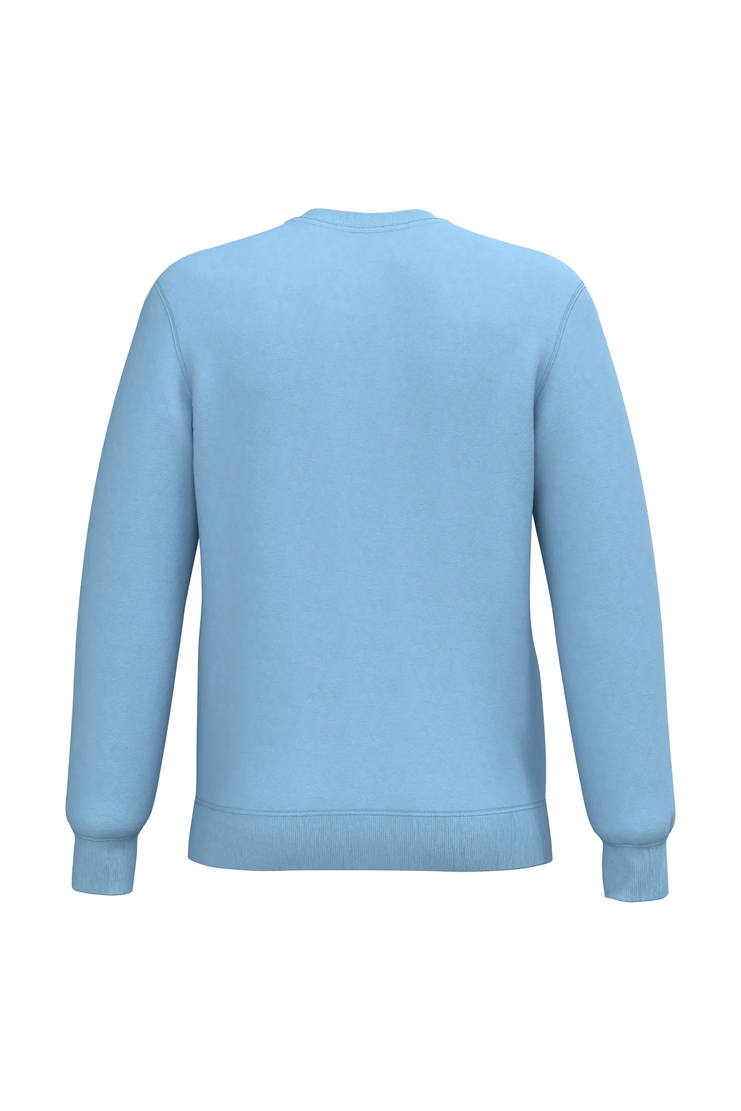 Sudadera cuello redondo reciclada unisex