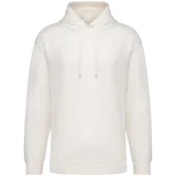 Sudadera ecorresponsable con capucha y hombros caídos French Terry unisex