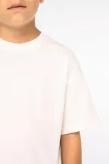 Camiseta ecorresponsable oversize infantil
