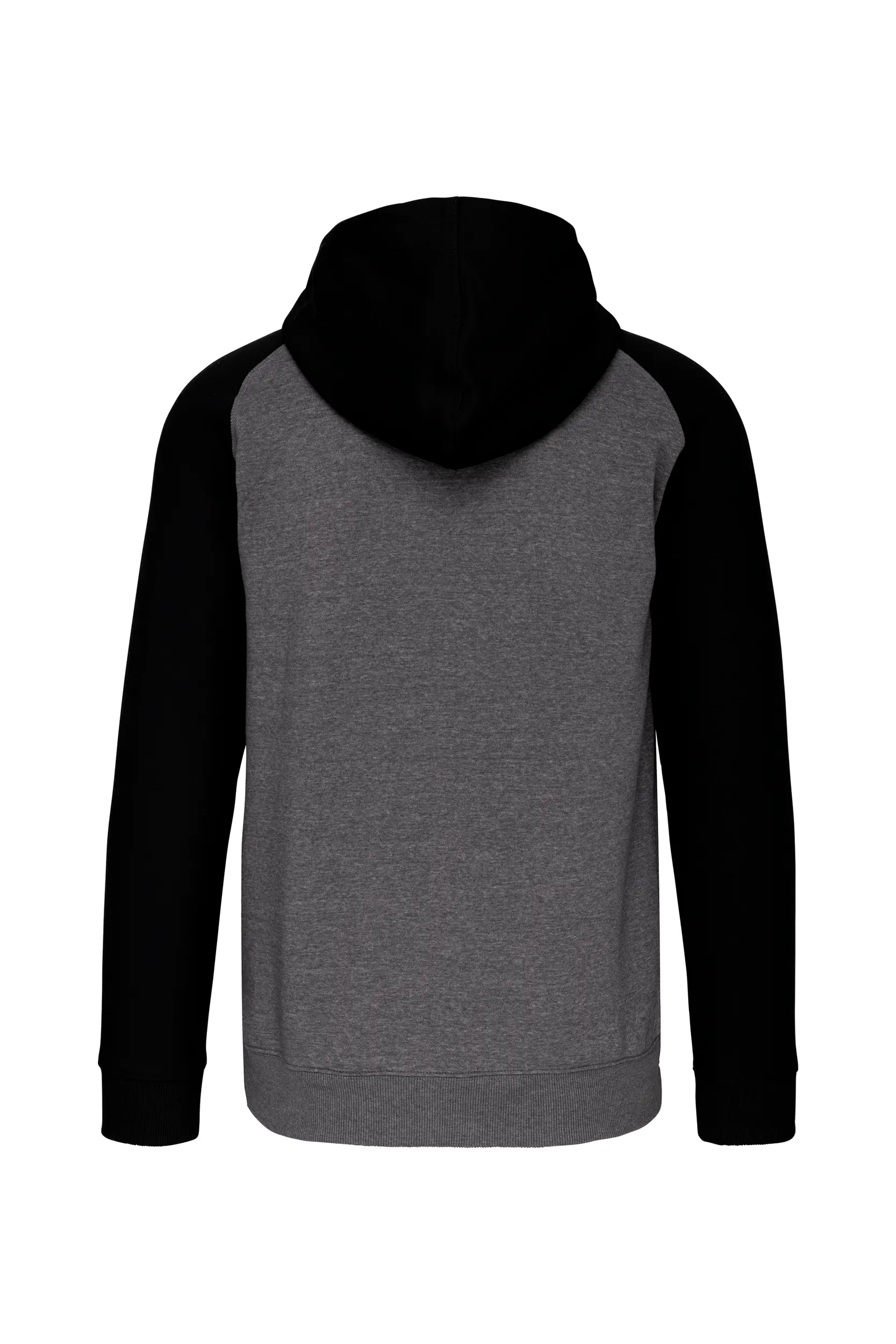 Chaqueta Bicolor con cremallera y capucha unisex