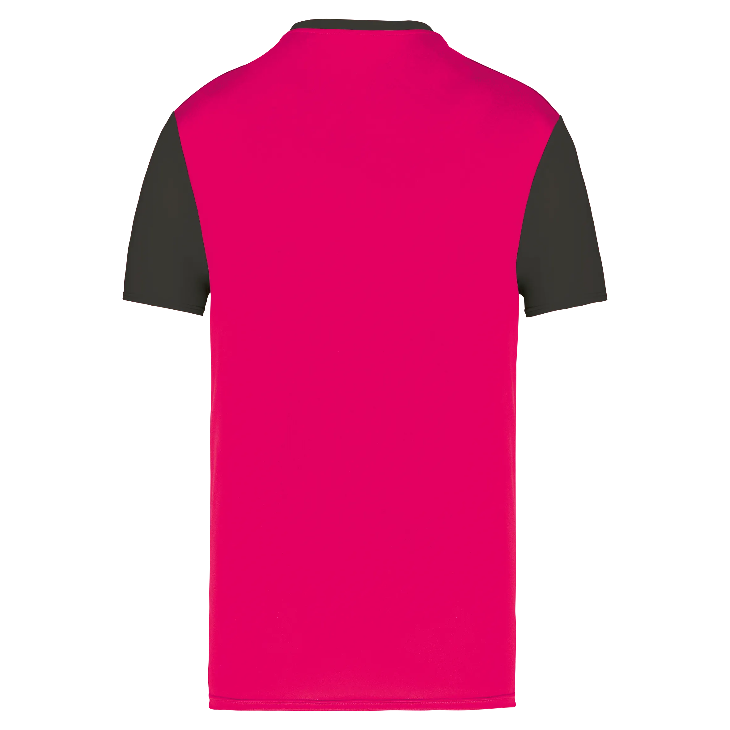 Camiseta multideporte bicolor de manga corta unisex