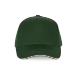 Gorra con sandwich contrastado 5 paneles