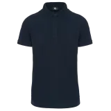 Polo con botones a presión y manga corta