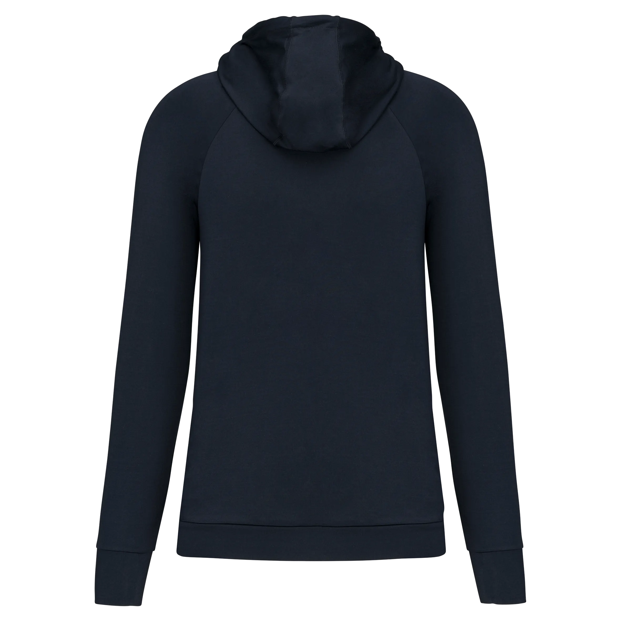 Sudadera deportiva capucha 1/4 cremallera unisex