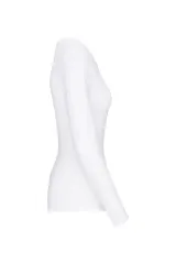 Camiseta con elastano manga larga mujer