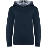 Sudadera con capucha de forro contrastado infantil